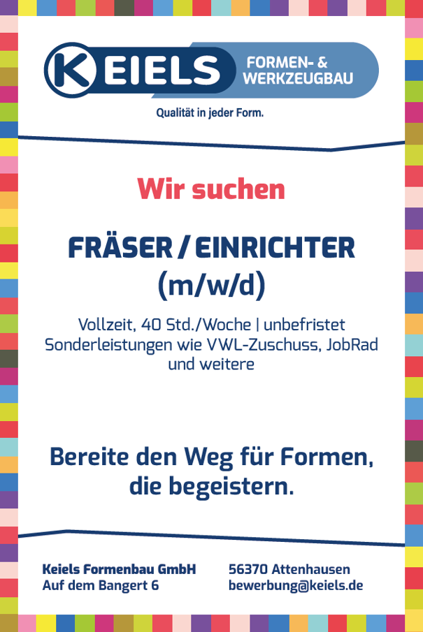 Fräser / Einrichter 